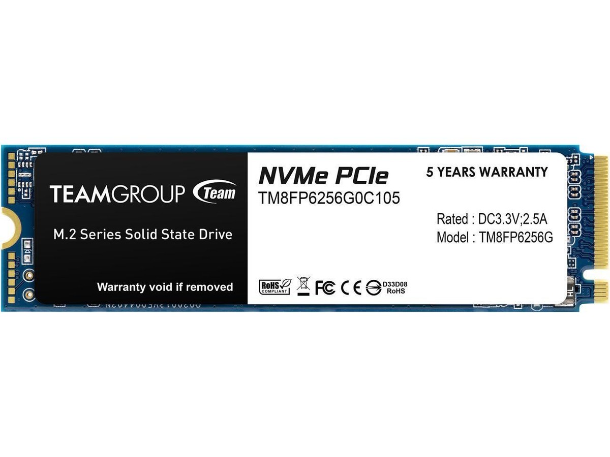 Team Group 256GB M.2 SSD Drive